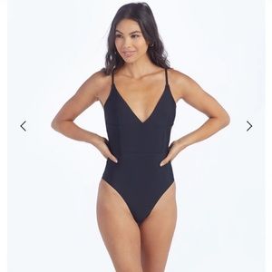 Summersalt black one piece “The Wave”